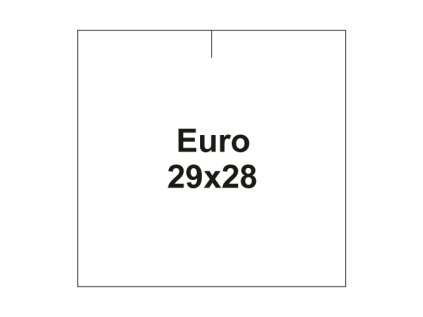 etikety cen euro 29x28 hranate 700 etiket kotoucek bile