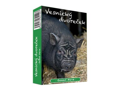 karty hraci cerny petr vesnicky dvorecek
