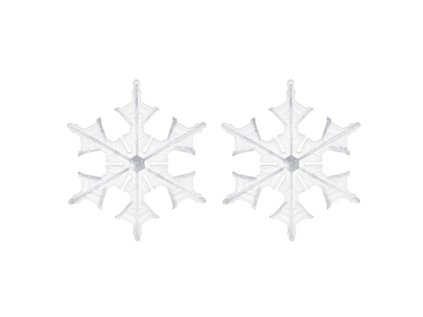 vanocni ozdoby pp cire vlocky 14 cm sada 2ks