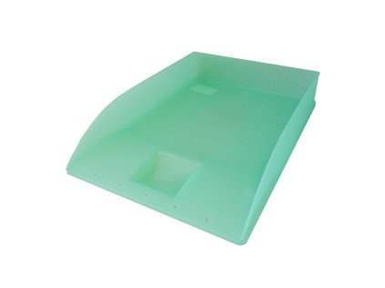 zasuvka odkladacia trasnsparentna mint