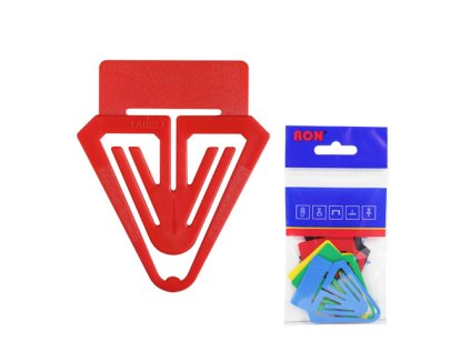 dopisni spony plastove 662 popisovaci 40mm 10ks