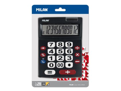 kalkulacka milan stolni 12 mistni 151712 cerna