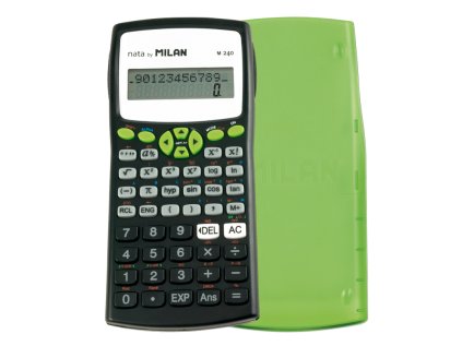 kalkulacka milan m240 green vedecka 10 2 mistna