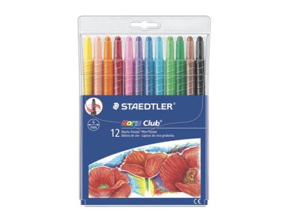 voskovky vysouvatelne staedtler noris club 12 ruznych barev