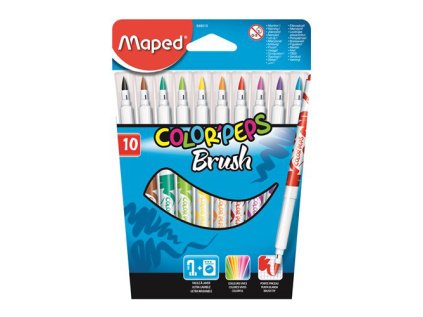 fixy se stetcem maped color peps brush 10 ks