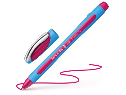gelove pero schneider slider memo xb ruzova napln
