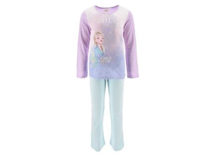 PYŽAMO FROZEN LEDOVÉ KRÁLOVSTVÍ biobavlna  2128 - fialové