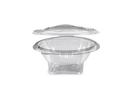 miska kulata pruhledna s vickem 500ml 50ks