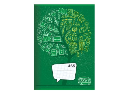 sesit a4 60 listovy ctvereckovany 465