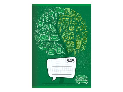 sesit a5 40 listu ctvereckovany 545