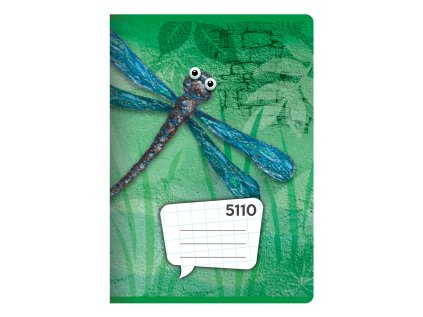 sesit a5 10 listovy ctvereckovany 5110