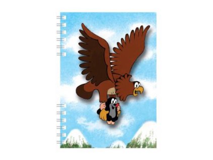 zapisnik a6 akim s efektem 3d krtek 1