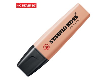 zvyraznovac stabilo boss original pastelova broskvova