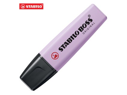 zvyraznovac stabilo original boss pastelova fialova