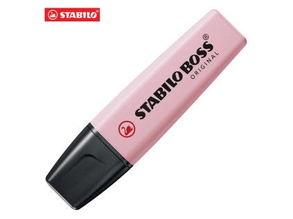 zvyraznovac stabilo boss original pastelova ruzova