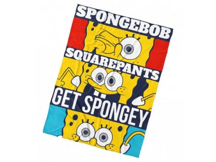 41385 detska deka sponge bob squarepants 130x170