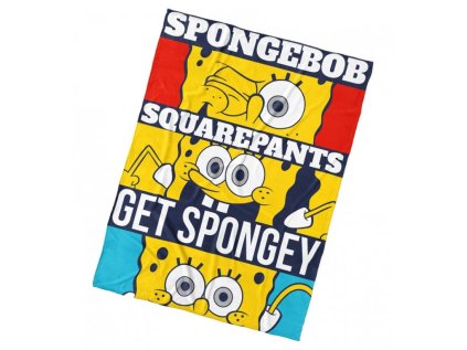 41385 detska deka sponge bob squarepants 130x170