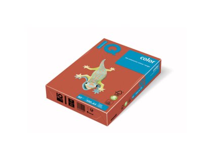 kopirovaci papir a4 iq 80g color cihlove cerveny