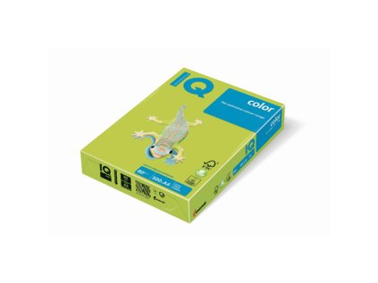 kopirovaci papir a4 iq 80g color neonovo zeleny