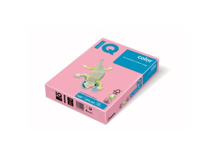 kopirovaci papir a4 iq 160g color ruzovy