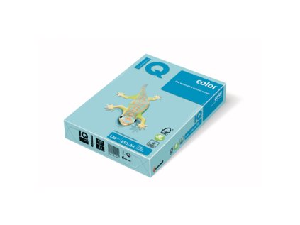kopirovaci papir a4 iq 160g color stredne modry