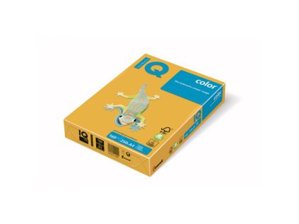 kopirovaci papir a4 iq 160g color slunecno zluty