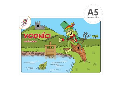 omalovanka a5 vodnici