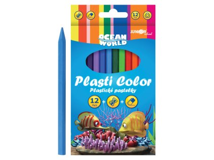 plasticke pastelky plasti color sada 12 ks