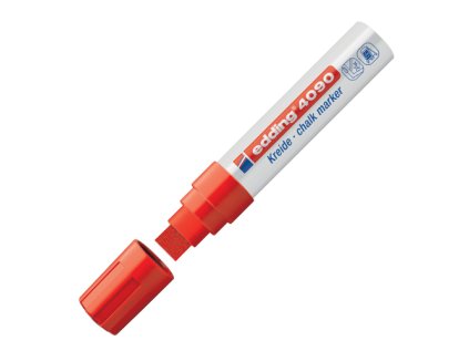 popisovac na sklo edding 4090 cerveny