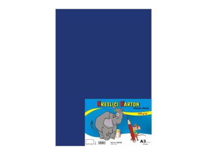 vykres skolni a3 180g 50 listu tm modry
