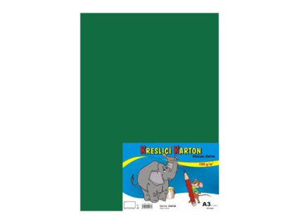 vykres skolni a3 180g 50 listu tm zeleny
