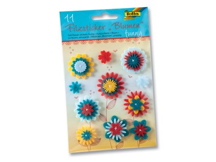 plsti kyticky lepici 11 ks funny