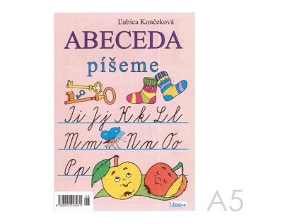 omalovanka a5 litera abeceda 2