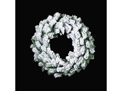 vanocni venec zasnezeny prumer 35 cm