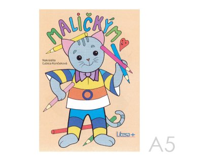omalovanka a5 litera malickym