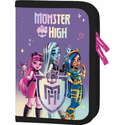 Penál jednopatrový - MONSTER HIGH , Rozměry: 210 x 135 x 35 mm