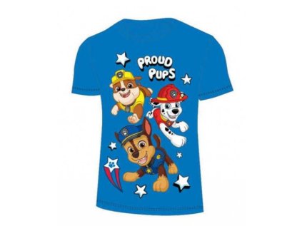 Setino Tričko Tlapková Patrola Paw Patrol krátký rukáv 238 modré