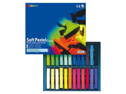 pastel suchy mungyo sada 24 ks