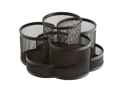 drateny stojan organizer 7 dilny cerny