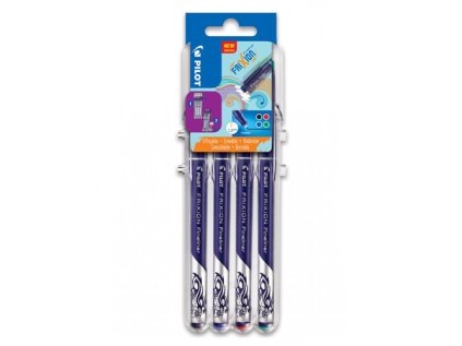 pilot frixion fineliner 0 45mm sada 4ks