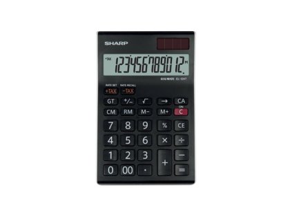 kalkulacka stolni sharp sh el124twh