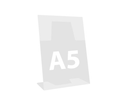 stojan na dokumenty l nakloneny a5 148x210 mm