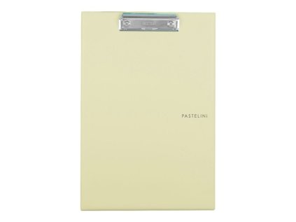jednodeska s klipem a4 pastelini zluta