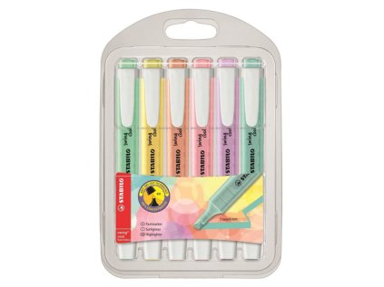 zvyraznovac stabilo swing cool pastel edition sada 6ks