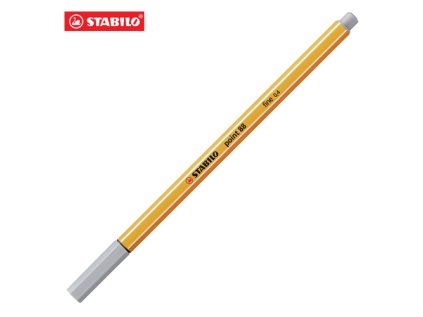 liner stabilo point 88 svetle sedy