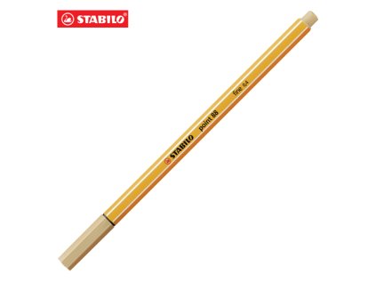 liner stabilo point 88 svetle bezovy