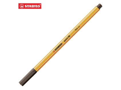liner stabilo point 88 zluto hnedy