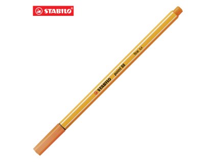 liner stabilo point 88 svetlo oranzovy