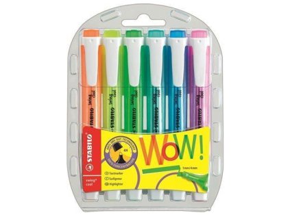 zvyraznovac stabilo swing cool sada 6ks