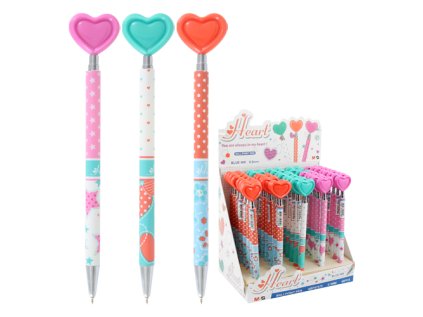 pero kulickove m g heart 0 5 mm modra napln mix cena 1ks